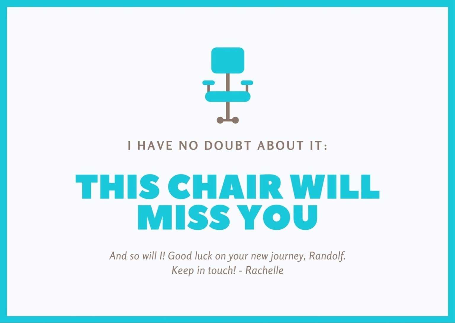 Goodbye Cards For Coworkers Online Free Printable Farewell Card Templates To Personalize In