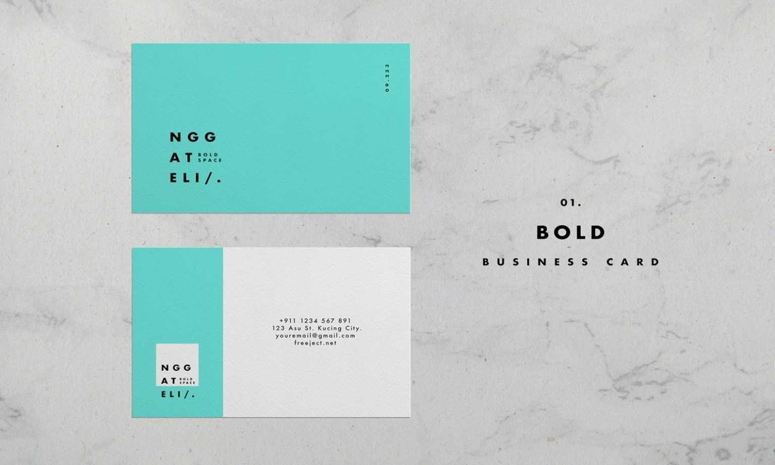 20 Simple Business Card Template Psd File For Business Card