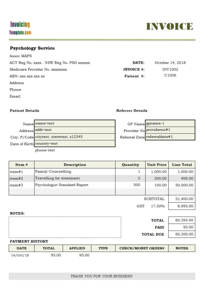 Invoice Template Australia Free Download Gif Invoice Template Ideas With Australian