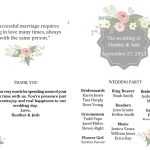 71 Free Wedding Program Templates You Can Customize Throughout Free Printable Wedding Program Templates Word