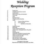 76+ Wedding Program Template – Free Word, Pdf, Psd Documents Download! With Free Printable Wedding Program Templates Word