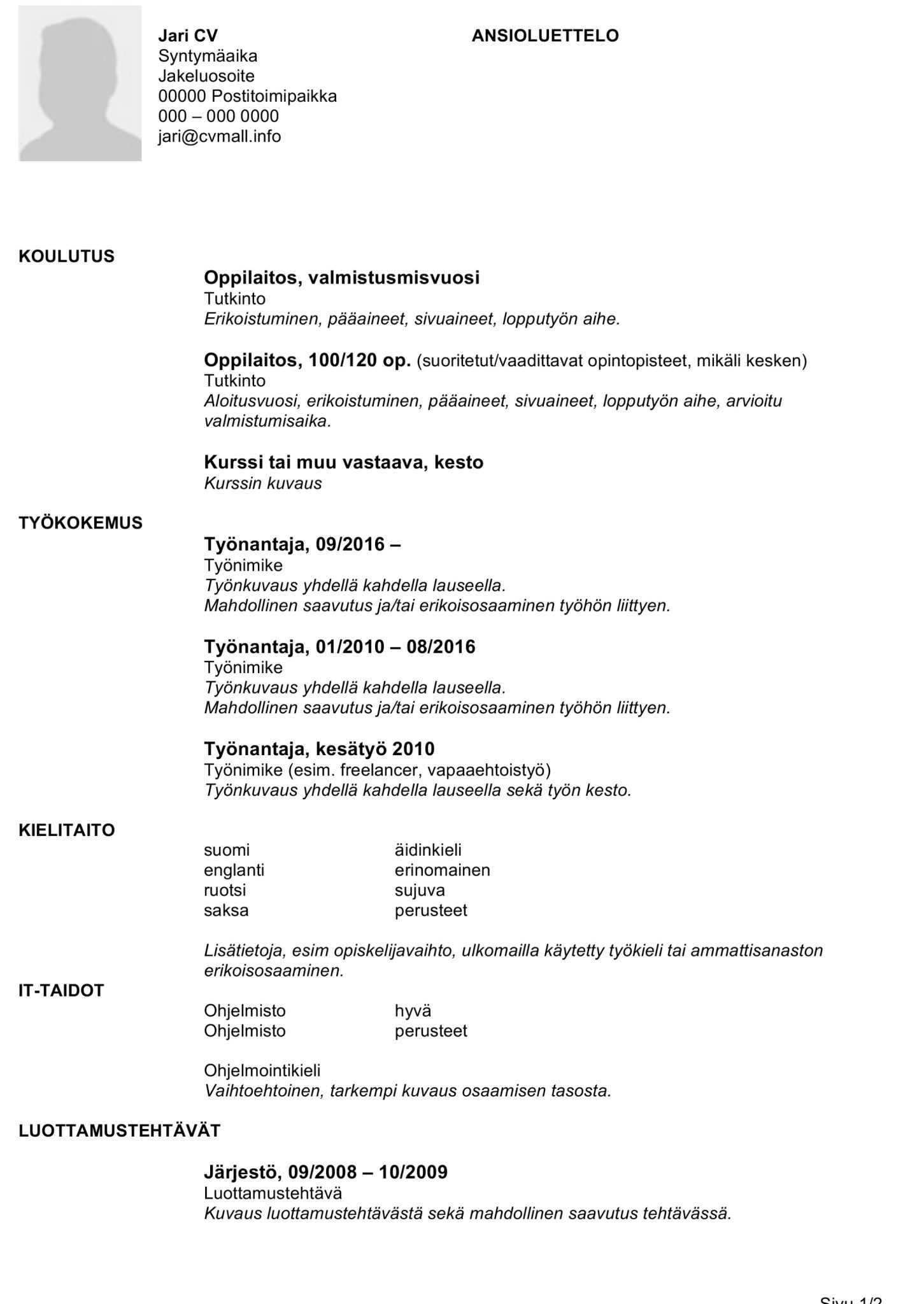 how-to-make-a-cv-template-on-microsoft-word