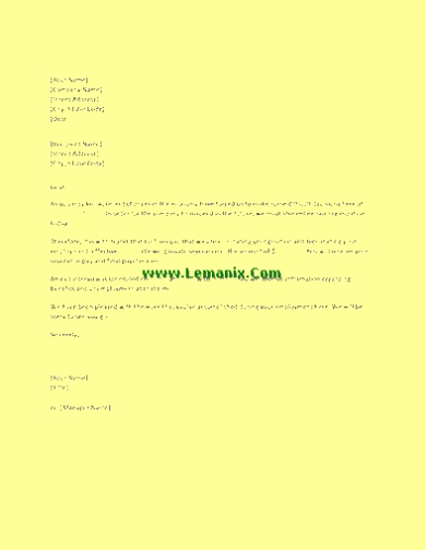 Notification Letter Templates To Employee Of Layoff For Word 2013 Or Newer Software Pertaining To Memo Template Word 2013