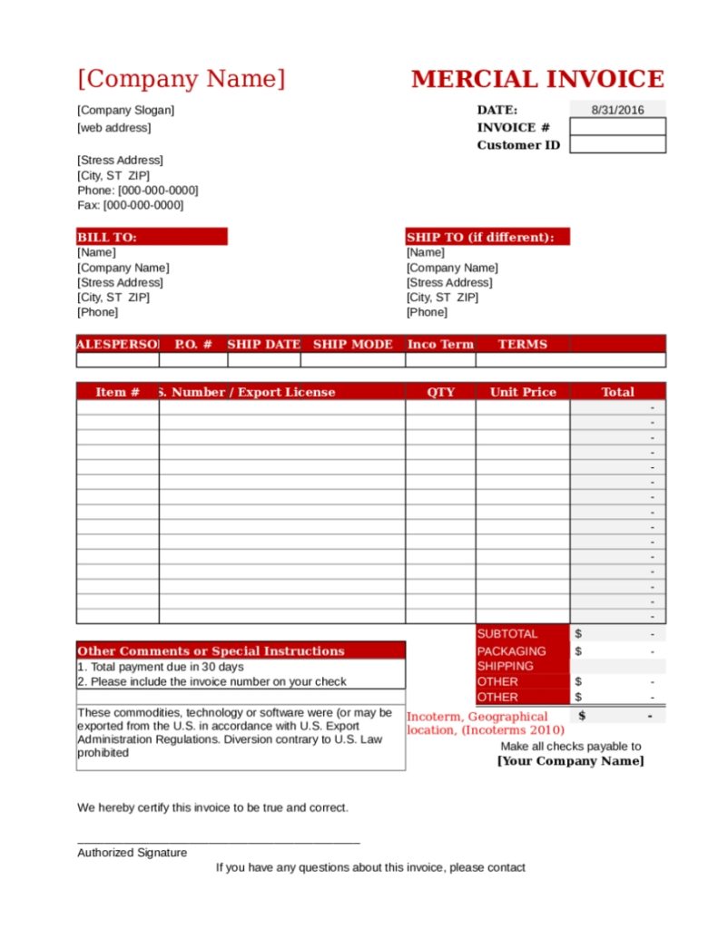Proforma Invoice For Services Edit Fill Sign Online Handypdf For Template Of Proforma 0633