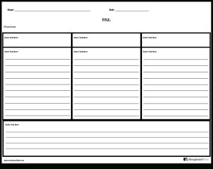 3 Column Word Template – Midi-box.com